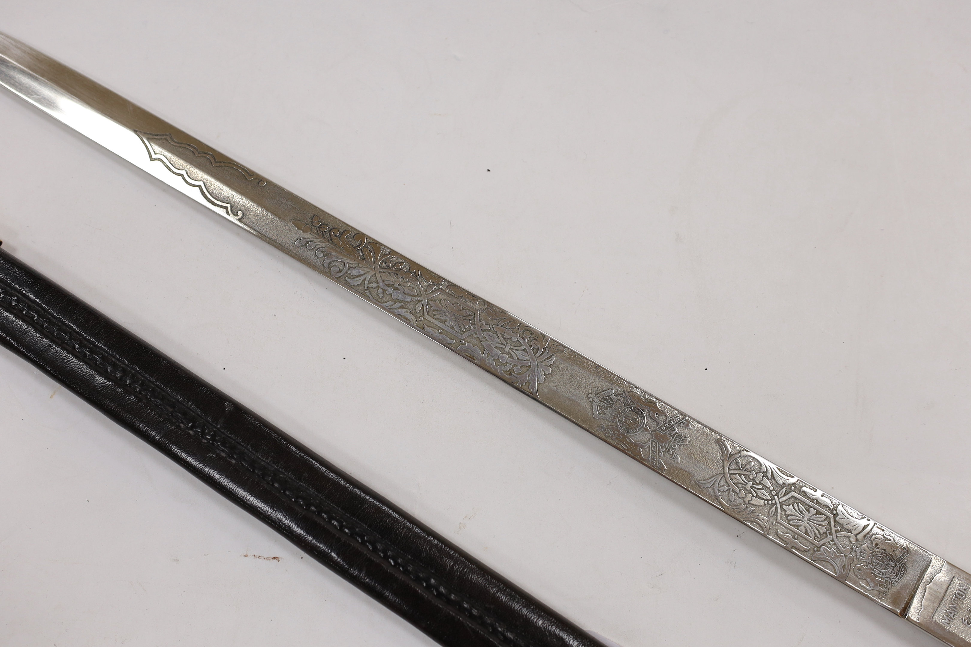 A well made copy of a 19th century Royal Navy dirk